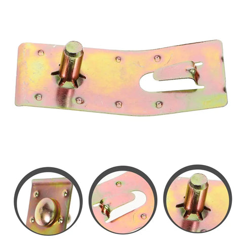 10 Pack Teardrop Pallet Rack Safety Clips Beam Connectors Lock Down Your Warehouse Gear Keep Shelving Setup Locked Tight No Slip Secure Heavy Duty Rack Hardware For Daily Storage Moves