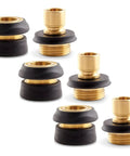 Brass Male And Female Quick Connector Faucet Set For Easy Hose Hookups No Fuss Quick Connect Adapters Garden Water Fittings Simple To Attach
