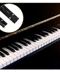 Heavy Duty 6 Inch Stainless Steel Piano Hinge Continuous Hinge With 1.2 Inch Open Width for pianos with black keys