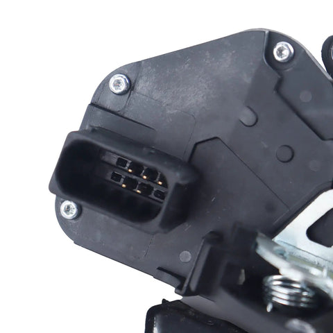 Close-up of Front Left Driver Door Lock Latch Actuator For 2010 2014 Chevy Silverado 1500 2500HD 3500HD And GMC Sierra 1500 2500HD 3500HD