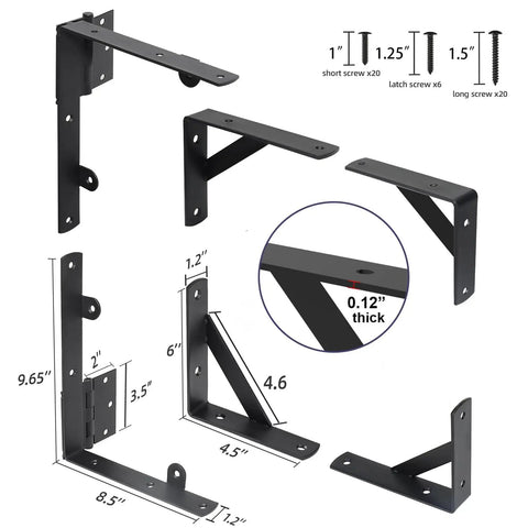 Beefed Up Heavy Duty Anti Sag Gate Kit With Corner Braces And Brackets For Gate Frame Support Durable Triangular Reinforcement That Stops Sag And Keeps Panels Level Outdoor Fence And Gate Hardware