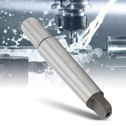 FtVogue 45# Steel Drill Chuck Arbor With MTA2 B16 MT Taper Shank And B16 Taper Hole, Hrc55 Hardened Connecting Rod close-up.