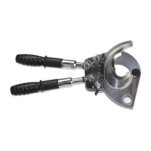 Heavy Duty Ratchet Wire Stripping Machine And Cable Cutter Tool For Armored Cu Alu Shear Bolt, designed for cutting cables up to 65mm.
