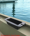 90 Degree Boat Track Tool Holder Marine Caddy for Versatrack Lund Lowe and Verstrack Systems Cockpit Organizer mounted on boat