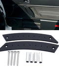 Door Panel Pull Handle Set For Beetle 1998 2010 Black Aircraft Grade Aluminum Two Handles With Four Screws Replacement Interior Door Handle Kit Premium Direct Fit Easy Install