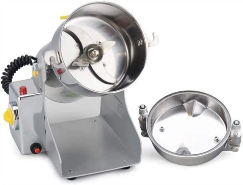 Swing Type Commercial Electric Grain Mill Grinder Powder Machine For Herbs Spices Pepper Coffee Pulverizer Superfine Grind Master