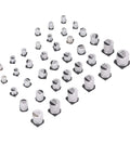 Assorted capacitors from 1520Pcs SMD Electrolytic Capacitor Kit With 36 Values From 1uF To 1000uF Aluminum Storage Box Pro Grade Gear