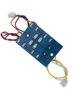 Hardcore Relay Replacement For Juicebox Pro 40 And 32 Evse Electric Vehicle Charger on blue circuit board with wires.