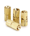 Hidden Brass Barrel Hinges 10mm 4 Pack Concealed Box Hinges For DIYers Jewelry Box And Hand Craft Invisible Cabinet Hinges
