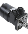 CM004P Hydraulic Motor Built Tough For Heavy Duty Performance 0.25 Inch Shaft Keyway And One Inch Round Shaft One Half Inch NPT Cast Iron High Torque