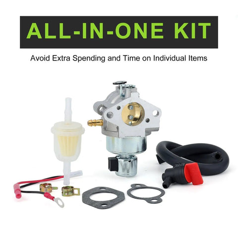SV600 20 HP Carburetor Replacement Kit 20 853 95 S 20 853 71 S components with fuel filter and gaskets