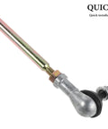 Beefed Up Heavy Duty Forklift Shift Linkage Ball Joint For Industrial Vehicles, Universal Shift Lever Ball Head Rod Replacement on metal rod