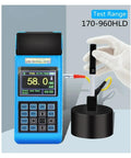 Pro Grade Digital Leeb Hardness Tester For Portable Steel And Metal Alloy Gauging Featuring Rock Solid Any Angle Testing Smooth LCD Screens.