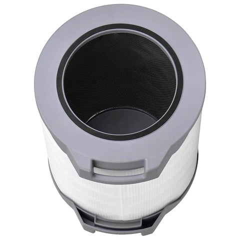 Top view of Replacement 3 In 1 Activated Carbon Filter For H134 RF Nylon Pre Filter And True Filter LEVOIT H134 RF Compatible