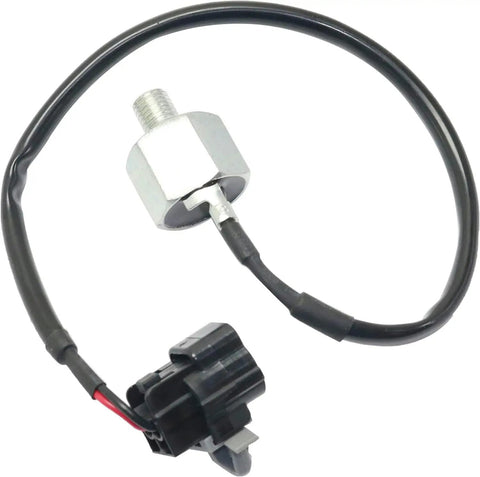 Premium Car Ignition Knock Sensor Straight Drop In Replacement For 2001 2003 Mazda Protege And 2002 2003 Protege5 Engine Knock Control Module No Drama Autoparts Fix with metal housing and connector.