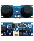 Waterproof Ultrasonic Ranging Module with Split Transceiver, RCWL-1670, for outdoor robo projects and battery apps, front view