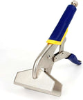 10 Inch Hand Seamer For Sheet Metal Bending With Locking Mechanism And Flat Jaw, Heavy Duty Duckbill Pliers For HVAC