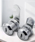 Heavy Duty Letter Box Cam Cylinder Lock With 2 Keys For Doors Cabinets Mailboxes Drawers And Cupboards Keeps Your Stuff Safe