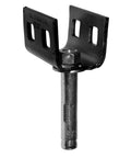 Double Head Concrete Slab Anchor With Expansion Bolt for reliable secure mounting in existing concrete slabs. Front view.