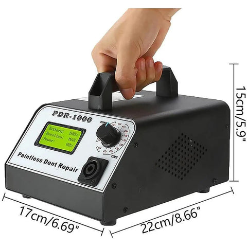 Induction Dent Repair Kit For Paintless Dent Removal And Auto Body Fixes With Digital Display Power And Time 220V Hot Box Tool