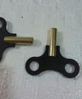 Sturdy Steel Clock Winding Key Set for Antique Grandfather Clocks and Mechanical Alarms with 4.4mm Square Inner Diameter
