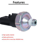 Bolt-In Engine Oil Pressure Switch Sensor Fits Dodge Ram 1500 2500 3500 Dakota Durango Chrysler Aspen Liberty Grand Cherokee Mitsubishi Raider 2002-2012 3.7L 4.7L 5.2L 5.7L 5.9L V6 V8 Replacement Part, close-up view