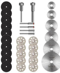 32 Piece Rotary Tool Accessories Kit Dremel Compatible With Cutting Wheels And Discs for Wood and Metal DIY projects