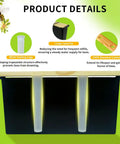 Two Pack 3.5L Bee Feeders For Deep Beehive Frames, showing plastic frame with white feeding cage details