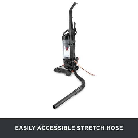 Hoover Commercial TaskVac Bagless Upright Vacuum Cleaner Lightweight 15 Pounds Powerful Suction For Carpet Hard Floor Cleaning Easy Maneuverability For Business Use