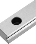 Rock Solid MGN12H Mini Linear Guide Slider Rail Kit Featuring Hella Smooth Zero Drag Glide 550MM silver steel rail close-up view.