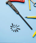 Must-Have Hex Spacer Standoff Kit With Nylon M3 Thread Nuts For Laptop Repair And PC Builds To Keep Safety High While Preventing Short Circuits Like A Pro During Your Next Computer Upgrade Session, black nylon standoffs on blue background
