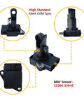Mass Air Flow Sensor MAF For Toyota Vehicles Fit For 4Runner Camry Corolla FJ Cruiser Highlander, OE 22204-22010