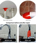 Heavy Duty Waterproof Seal Tape 5 Pack For Outdoor Use Leak Stop Pipe Repair Duct Tape For PVC PPR Metal application examples.