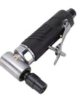 Rock Solid Professional 90 Degree Air Powered Angle Die Grinder And Pneumatic Polisher Cranking 12000 Rpm with ergonomic rubber handle.