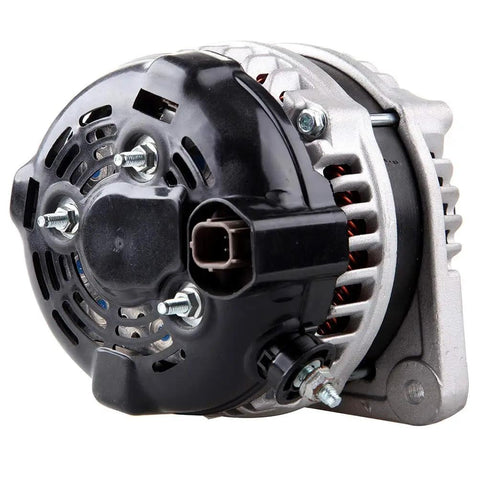 Rear view of 130 Amp 12V Alternator For Honda Accord 3.5L 2008 2009 2010 2011 2012 And Honda Accord Crosstour 2010 Replacement Part Beefed Up High Output For Reliable Charging