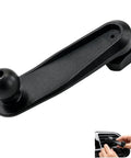 Universal Car Phone Mount With Tight Air Vent Clip And 17mm Ball Head for 360 rotation, showcasing a durable black clip and ball socket design.