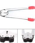 Heavy Duty Manual 4 In 1 Pallet Packaging Strapping And Banding Kit with ratchet tensioner and cushioned grips.