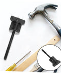 Spare Tire Hold Down Hardware With Durable Aluminum Alloy Mounting Bolt Clamp shown with tools for installation.