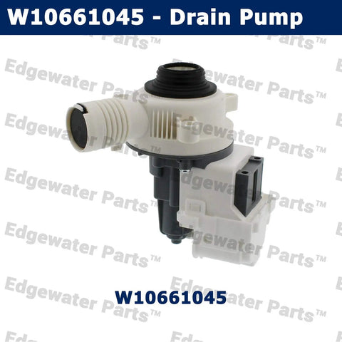 Super Reliable Washing Machine Drain Pump W10661045 AP6023670 PS11757016 for Whirlpool Amana Maytag Kenmore Admiral washers