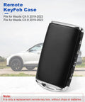 Key Fob Case Shell For Mazda CX5 CX9 2019 2020 2021 2022 2023 Replacement Keyless Entry Cover Not Assembled Yet Includes Video Guide FCC ID WAZSKE13D03 Get It Now