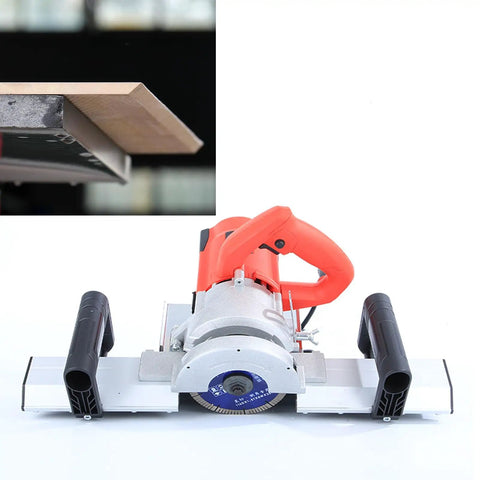 Tough As Nails 1200W Electric Tile Bevel Cutter And 45 Degree Chamfering Machine with precision blades for smooth ceramic edges.