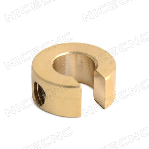 Close-up of a brass wheel spoke weight from the 12 Pack Reusable Brass Wheel Spoke Balance Weights Refills For Motorcycles set.