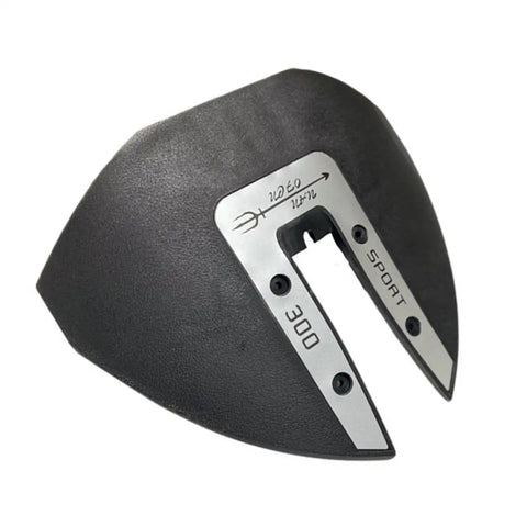 Sport-300 Whale Tail HydroFoil Stabilizer for Yamaha Suzuki Johnson Outboards shown in durable aluminum material.