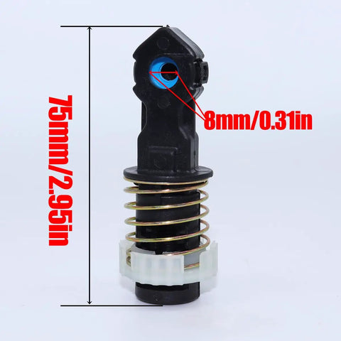 Automatic Transmission Range Selector Lever Cable Gearbox Linkage End Adjuster Connector For Cadillac ATS 2013 2014 2015 2016 2017 2018 2019 Replace 23325157 23199239 Durable Beefy Built For Quick Install Long Lasting Performance with measurements 75mm and 8mm details visible