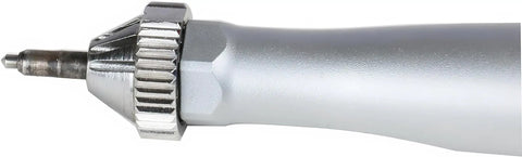 Close-up of Big League Air Scribe Engraving Pen With Rolling Throttle and 13500 Blows Per Minute for precise etching on metal.