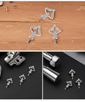 Drywall Anchors For Screws Kit 50 Piece Set Heavy Duty Plastic Butterfly Anchors With Steel Screws For Hollow Walls Easy Install