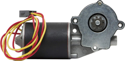 Heavy Duty Power Window Motor Replacement For Smooth Vehicle Window Lift Operation Durable Auto Parts Built Solid With Zero Fuss Straight Swap Fitment High Performance Nationwide Guaranteed showing side view of motor with wiring.
