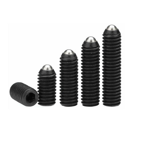 Hardcore Pro Level M2.5 Hex Socket Spring Ball Plunger Grub Set Screws 10 Pack Heavy Duty Steel Bolts Built Tight For Slick Alignment And Reliable Hardware Solutions