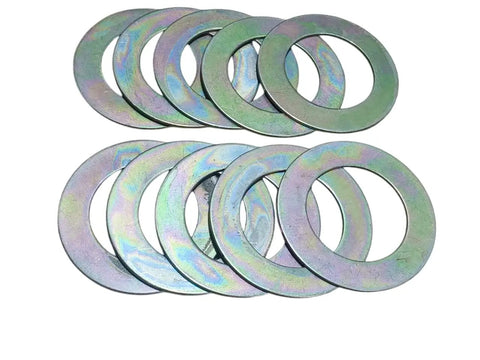 Heavy Duty Bucket Pin Shims And Spacer Washers 115mm By 75mm By 3mm Set Of 10 Pcs Built Tough Steel Fit Backhoe 3CX and various earthmoving machines