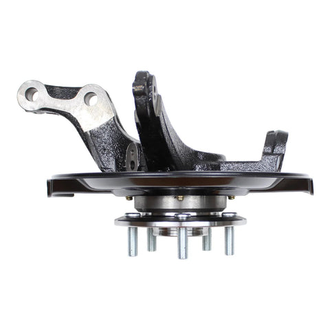 Front view of Front Left Steering Knuckle And Wheel Bearing Hub Assembly For Honda CRV 2007 2009 2.4L L4 Direct Fit Replacement Replaces Part Numbers 51216 SWA A00 45255 STK A00 44600 SJK J00 44600 STK A10